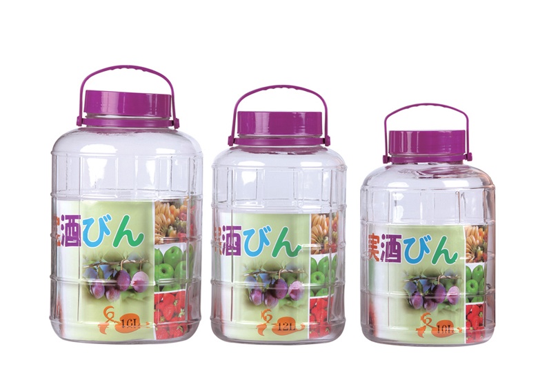 EP02 20L Transparent Glass Beverage Jar