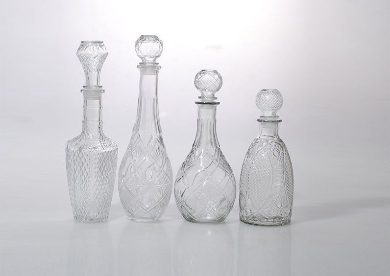 852401 1000ML Transparent Glass Decanter