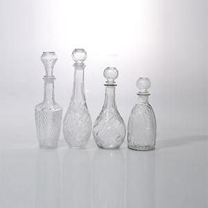 852401 1000ML Transparent Glass Decanter