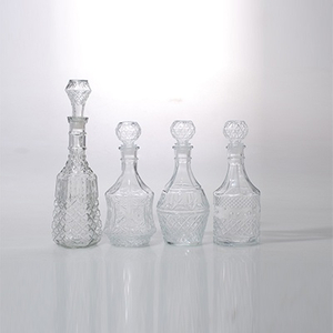 851401 1000ML Transparent Glass Decanter