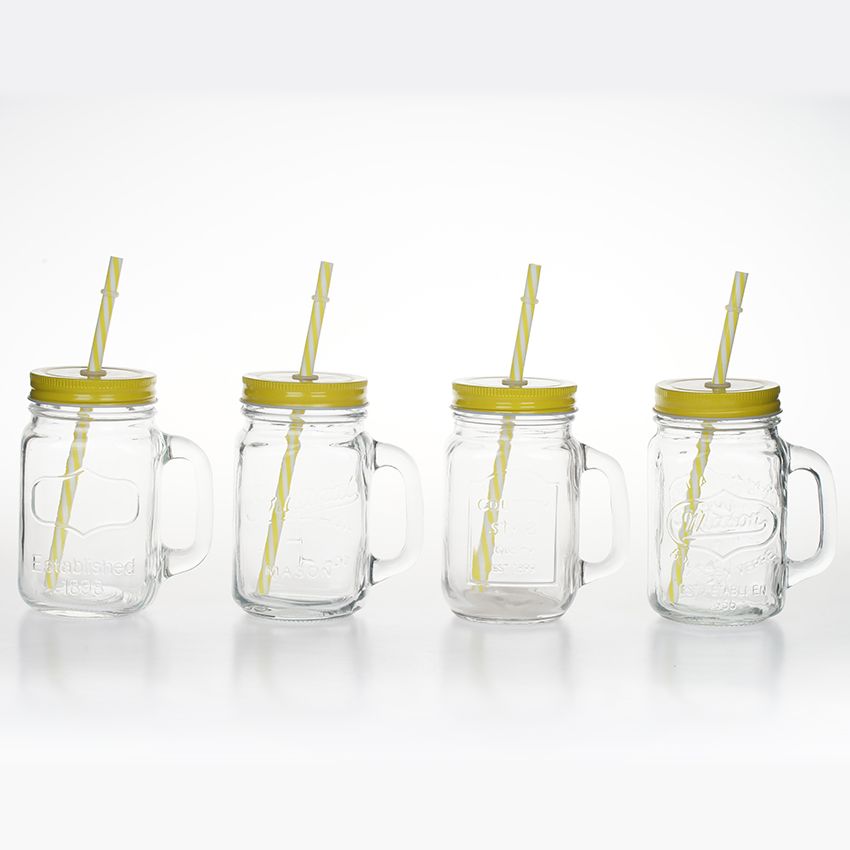 Glass Mason Jar EMJ006-6