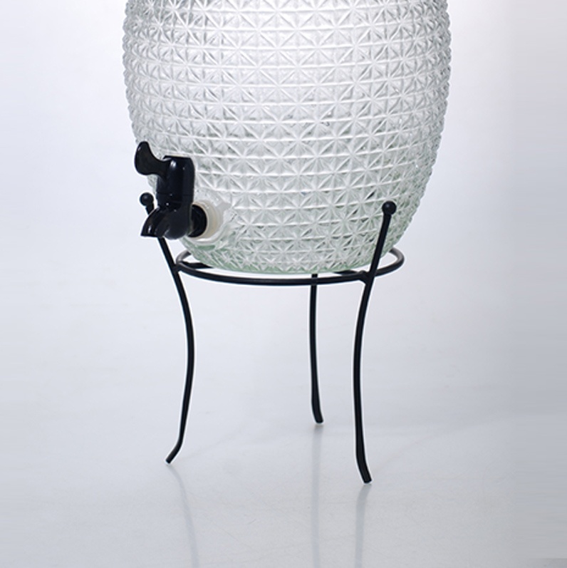 Pineapple glass beverage dispenser-Product Specification1