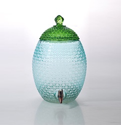 Pineapple glass beverage dispenser-Product Style4