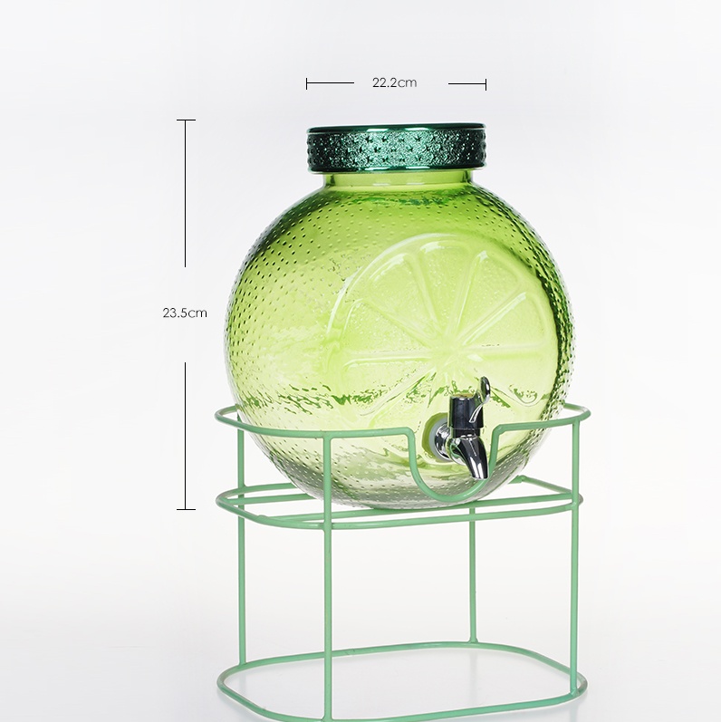 Lemon glass beverage dispenser- Product Specification