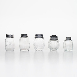 Glass Spice Bottle With Holes