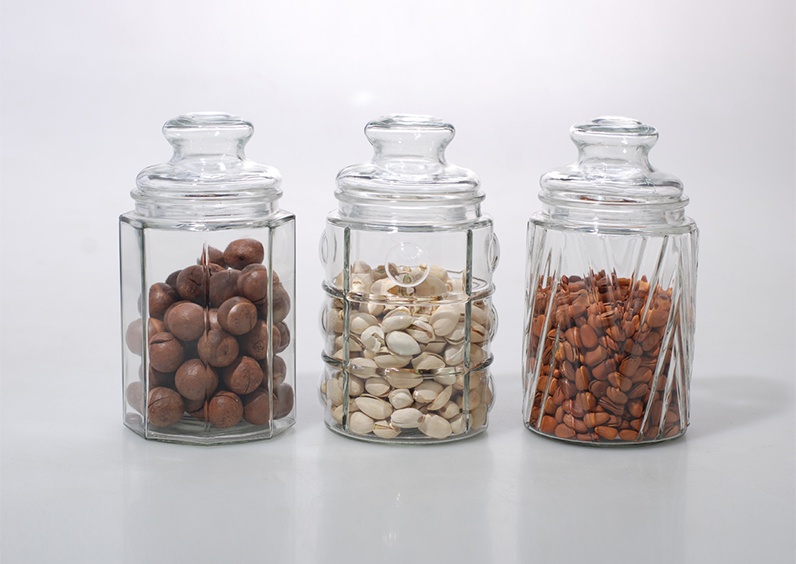 Glass Jar Food Storage Jar (3)