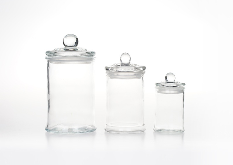 Glass Storage Jar De3