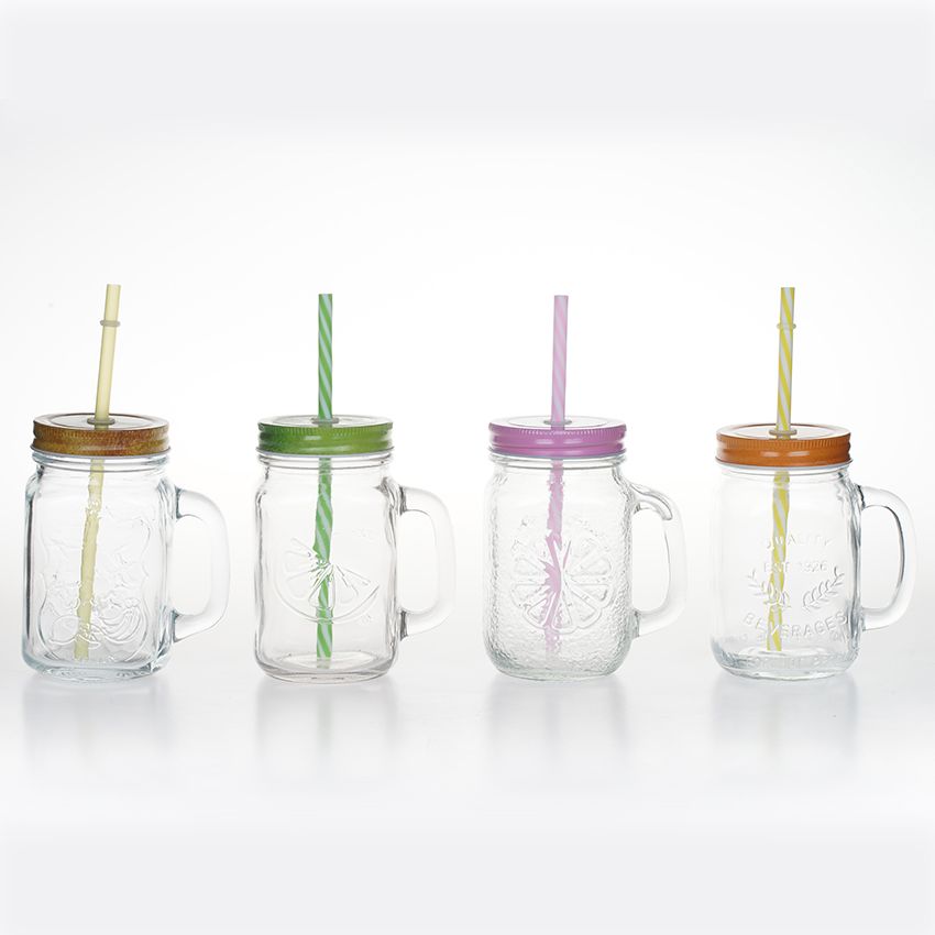 Glass Mason Jar EMJ010-1