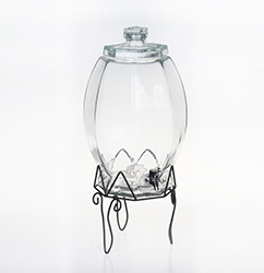 Star anise glass beverage dispenser- Product Style2