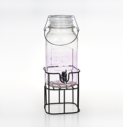 Bayonet glass beverage dispenser Product Style2