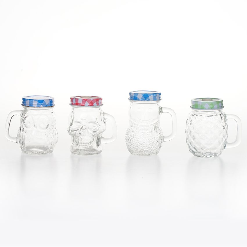 Glass Mason Jar EMJ061-6
