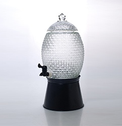 Pineapple glass beverage dispenser-Product Style1