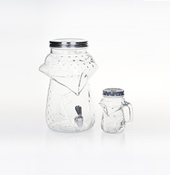 Animal glass beverage dispenser- Product Style3
