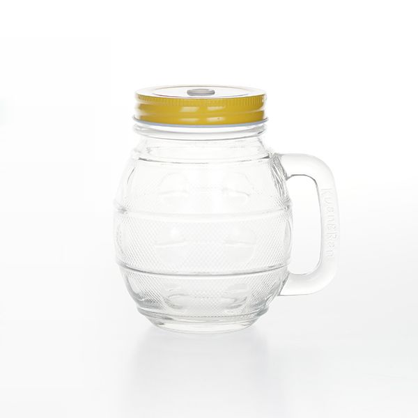 Glass Mason Jar EMJFT001-2
