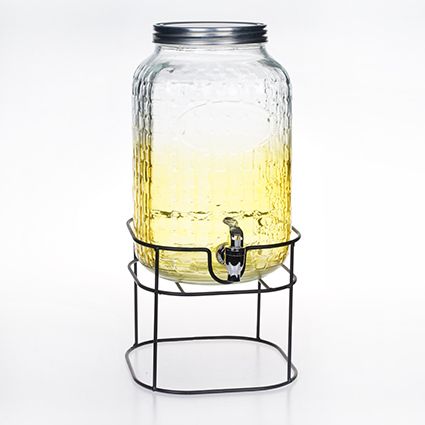 Glass Beverage Dispenser