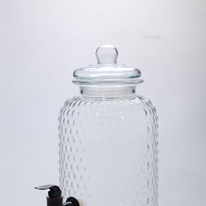 HD42 round glass beverage dispenser- Product Specification2