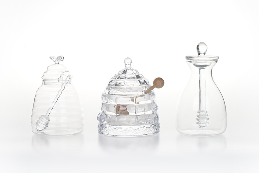 EHB001 500ML Round Transparent High Boron Silicon