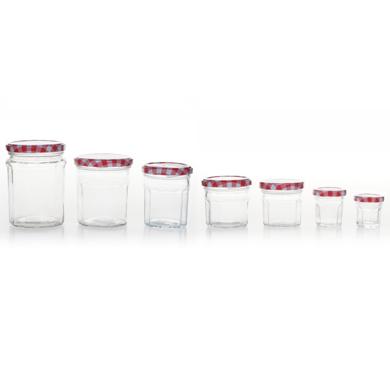 Glass Jam Jar With Lid