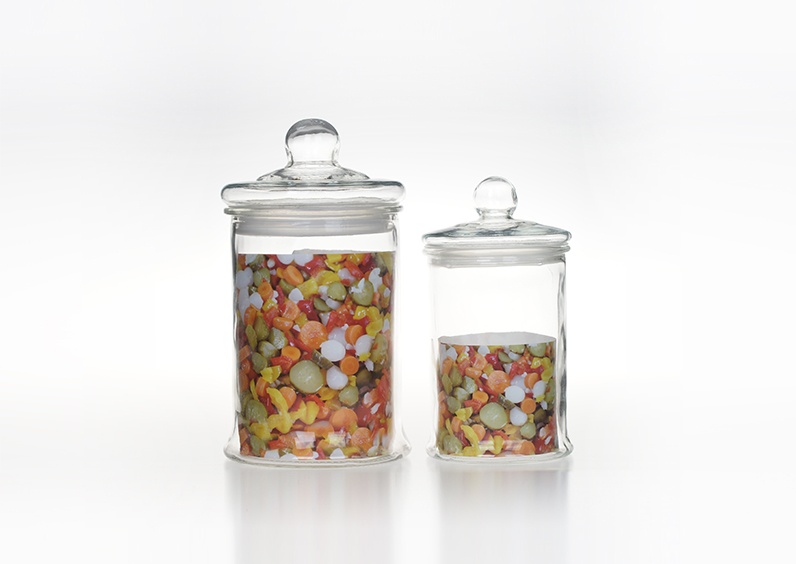 Glass Storage Jar De2