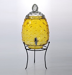 Pineapple glass beverage dispenser-Product Style2