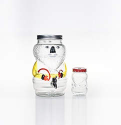 Animal glass beverage dispenser- Product Style