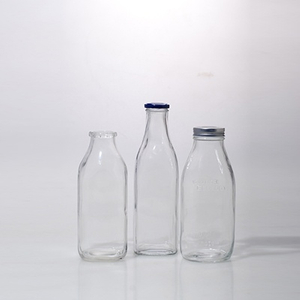1 Litre Milk Glass Bottle