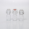 Transparent Printed Glass Milk Bottle