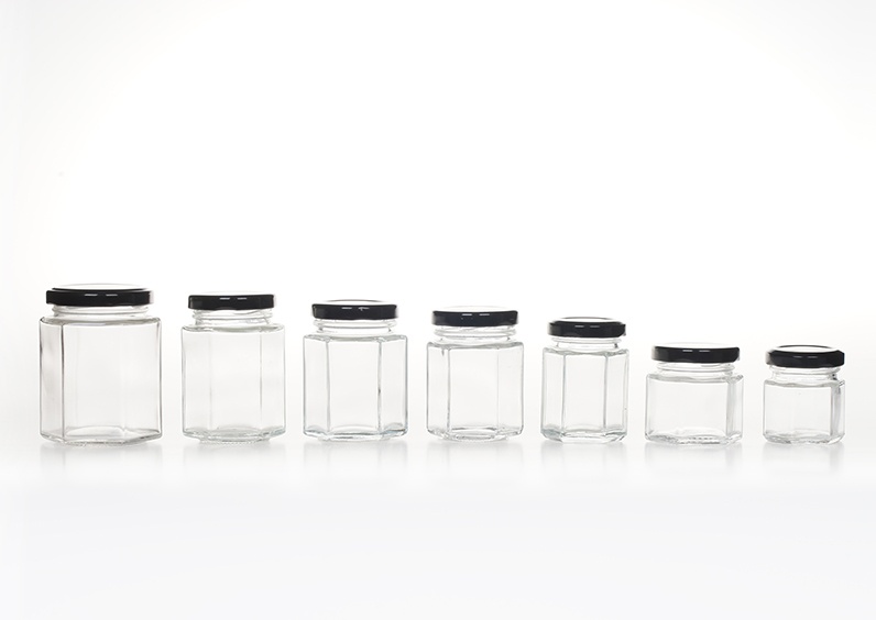 Glass Jam Jars-