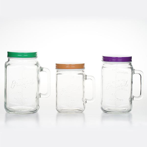 Glass Mason Jar EMJ087-1