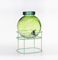 Lemon glass beverage dispenser- Product Style1