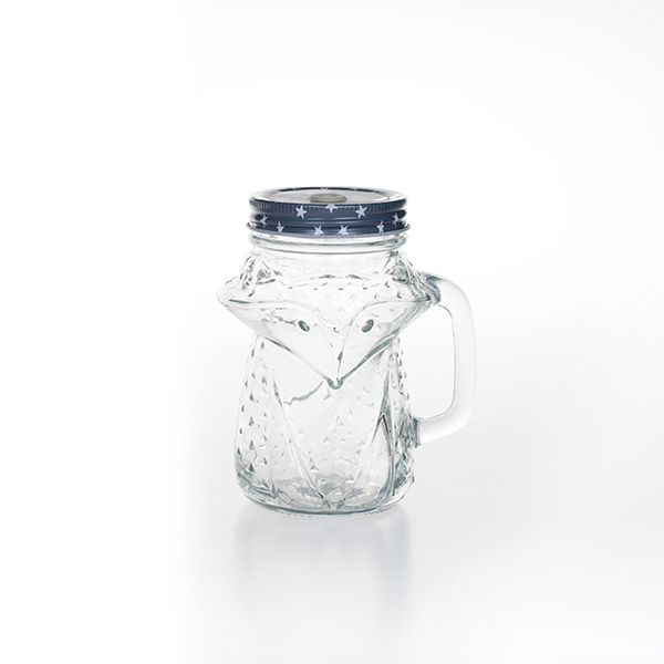 Glass Mason Jar EMJ072-1-2