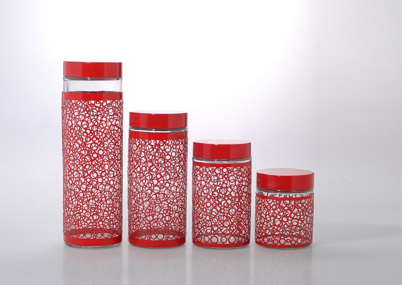 Glass Storage Jar Vintage（1）