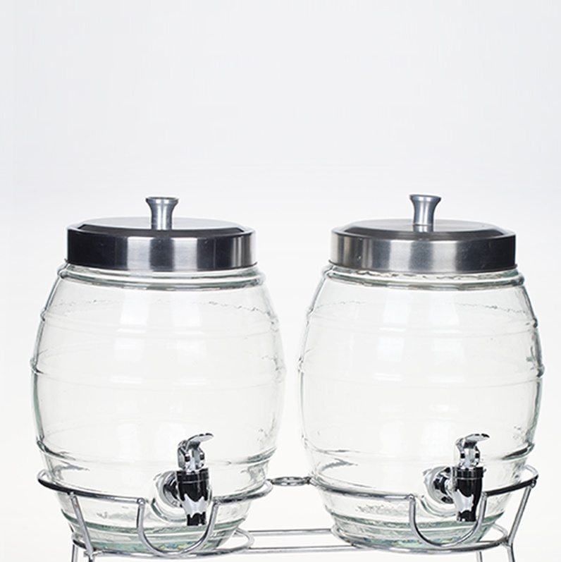 Spherical bottle glass beverage dispenser- Product Specification3
