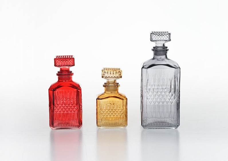 8504 550ML Transparent Glass Decanter(3)