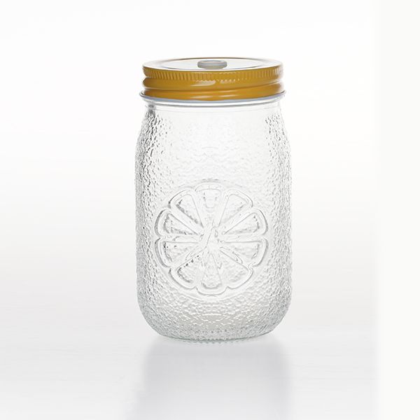 Glass Mason Jar EMJ100-1
