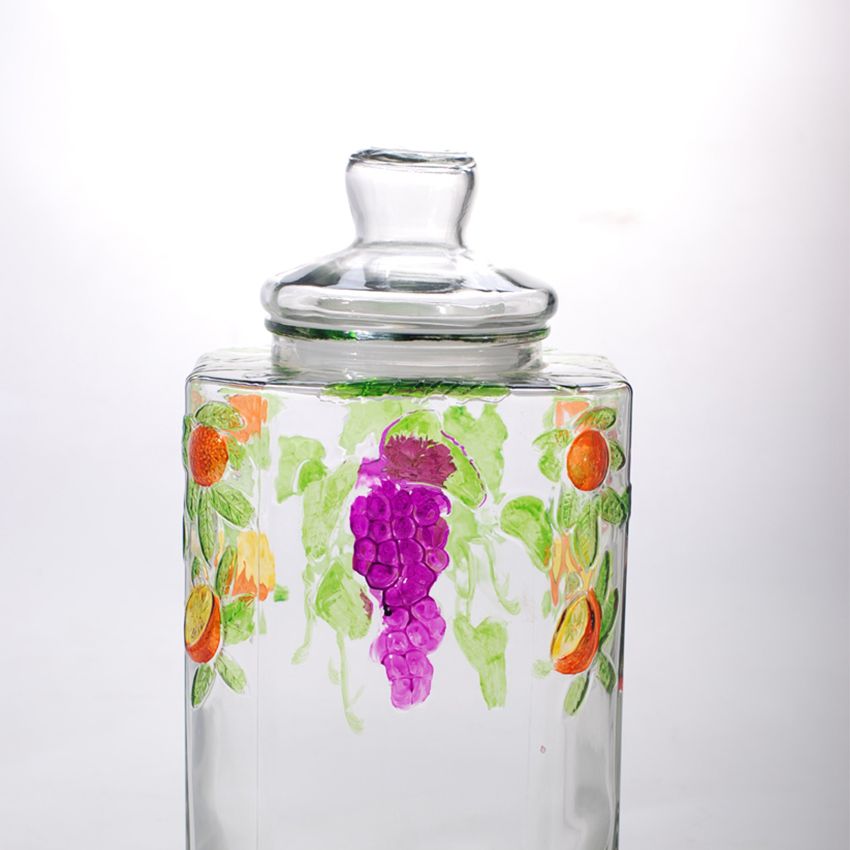 Glass Beverage Dispenser With Stainless Steel Spigot-5_1