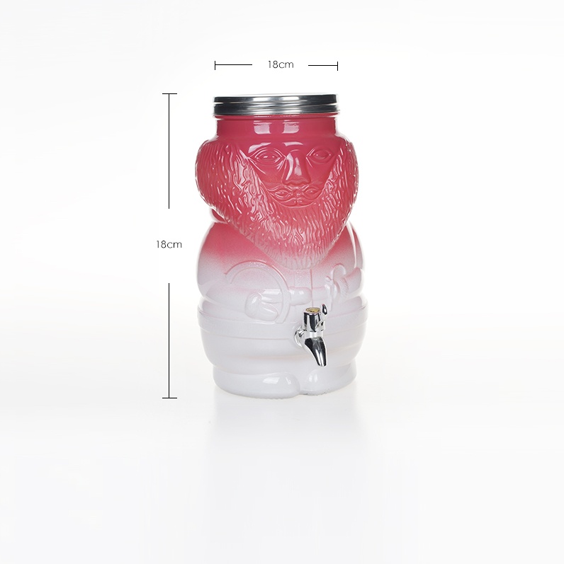 Animal glass beverage dispenser- Product Specification