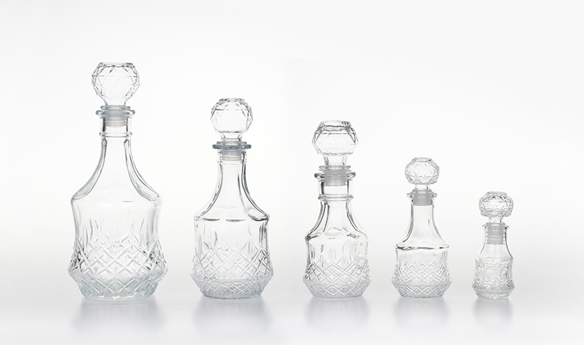 8513 50ml Transparent Glass Decanter8