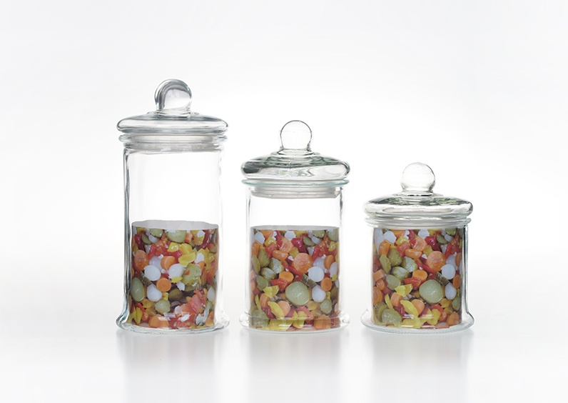 Glass Storage Jar De